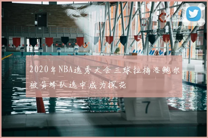 2020年NBA选秀大会三球拉梅洛鲍尔被黄蜂队选中成为探花